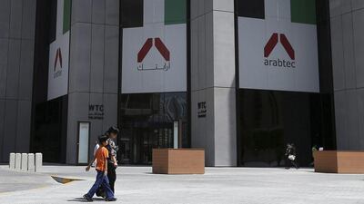 The Arabtec headquarters in Abu Dhabi. The company has appointed a new chief financial officer. Reuters
