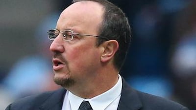 Chelsea interim manager Rafa Benitez.