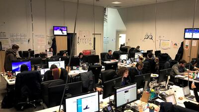 A software subscription firm yes, but with no real peers, it's hard to put a price on Dropbox. REUTERS