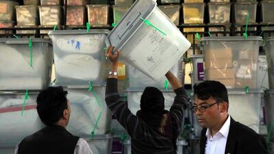 The attack came after a weekend of violence while elections were held. EPA/JALIL REZAYEE