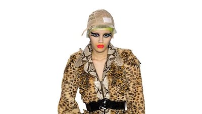 Money for old rope? Maison Margiela models in outfits made from 'expensive cheap' fabrics. SIPA/REX Shutterstock