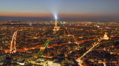 Locals want the “invasive” night-time city lights turned down in Paris. Getty Images