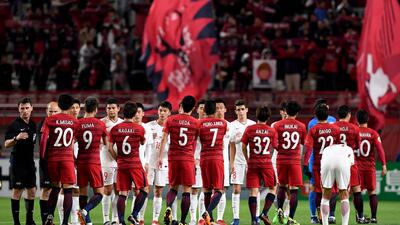 Shanghai SIPJ, in white, will be tough to beat despite losing their Asian Champions League last-16, first-leg game to Kashima Antlers on Wednesday. Toshifumi Kitamura / AFP