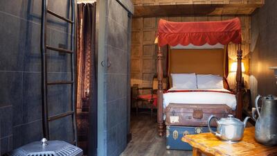 Wizard Chambers room at Georgian House. Courtesy Georgian House