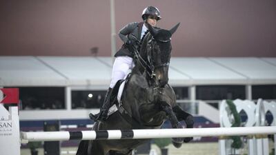 The FBMA International Showjumping Cup will complete 10 years this month. Reem Mohammed / The National