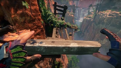 'Horizon Call of the Mountain', a VR spin-off of the blockbuster 'Horizon' series. Photo: Sony