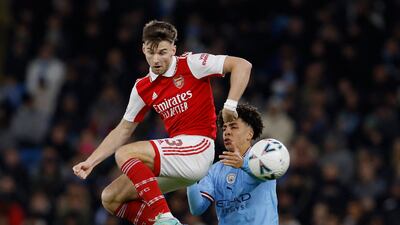 Kieran Tierney - 6. Enjoyed the space on the left flank in the first half and was a big reason why City saw very little from Mahrez in the game. Failed to make the same impact as Oleksandr Zinchenko has had in that position. Reuters