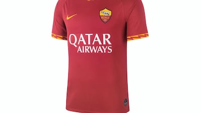 8th: The new AS Roma home shirt isn't a great divergence from any other Roma home shirt, except this one has lightning bolts around the collar and sleeves. Cool. Courtesy Nike