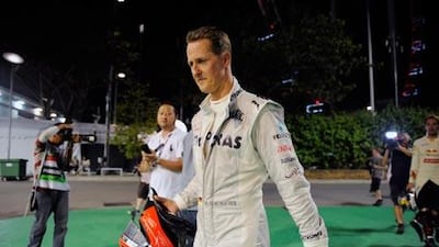 Michael Schumacher has announced he will retire at the end of the season.