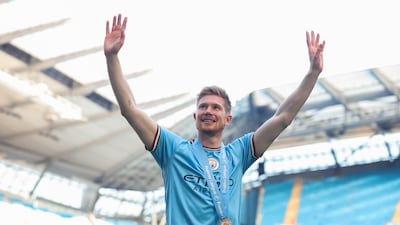 MANCHESTER CITY SALARIES FOR 2023/24: Kevin De Bruyne is the highest-paid player at the Etihad Stadium with a salary of £400,000 per week. Getty