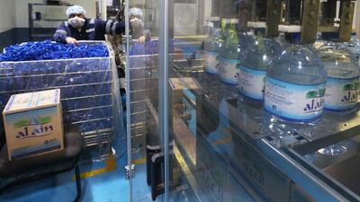 The six-month revenue of Agthia's water division grew by 26 per cent to Dh362 million. Delores Johnson / The National