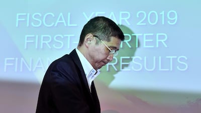 Hiroto Saikawa, the chief executive of crisis-hit Japanese carmaker Nissan, admitted on September 5, 2019 he received more pay than he was entitled to but denied wrongdoing. AFP