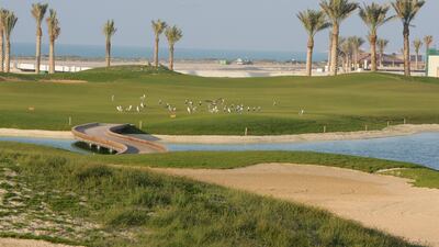 The Saadiyat Beach Golf Club in Abu Dhabi. Jeffrey E Biteng / The National