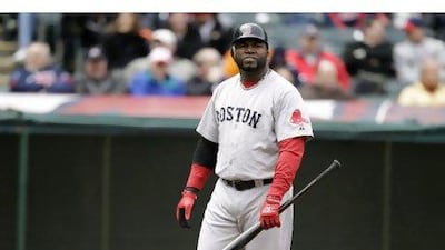 David Ortiz has eight RBIs but Boston has struggled.