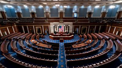 The House of Representatives chamber at the Capitol in Washington. AP