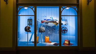 Glimpses from the Wanderland exhibition. Courtesy Hermes