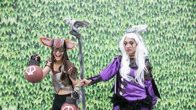Pop culture fans will have plenty to do this weekend with the Middle East Film and Comic Con taking place in the capital. Photo: Reem Mohammed / The National
