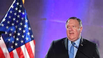 US Secretary of State Mike Pompeo said the arms sales would enhance Middle East stability. AFP