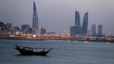 A view of Bahrain’s financial district in the capital city of Manama. Bahrain and Dubai have issued dual tranche bonds and sukuk this year, says Lootah Global Capital's Lim Say Cheong. Reuters