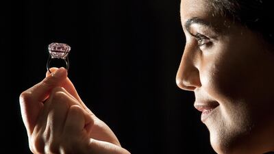 Rio Tinto data shows that prices for their Argyle pink diamonds have risen 500 per cent since 2000. AFP