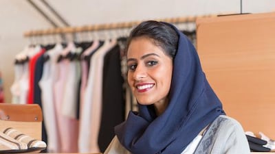 Sheikha Alia Al Qassimi, founder of the Abu Dhabi boutique Minbart. Courtesy Minbart