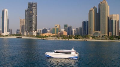 Commuters and holidaymakers will soon be able to jump on a ferry to get around Abu Dhabi. Courtesy Jalboot Marine Network