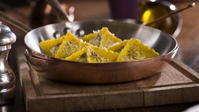 The interior of Villa Toscana evokes a feeling of nobility. Courtesy St. Regis Abu Dhabi