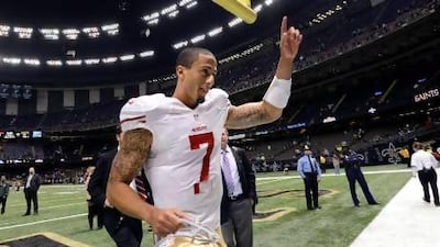 Colin Kaepernick has shone since becoming quarterback for the San Francisco 49ers