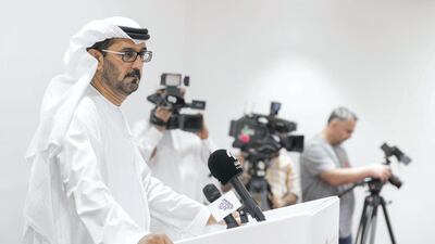 Minister of Education Hussain Al Hammadi said maintenance work had been completed in 24 public schools and 16 kindergarten centres ahead of the school year. Reem Mohammed / The National