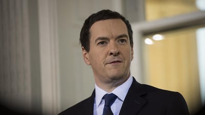 Former British chancellor George Osborne. Niklas Halle'n / AFP