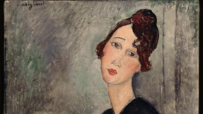 'Portrait of Dédie' (1918) by Amedeo Modigliani. Courtesy Service de la documentation photographique du MNAM - Centre Pompidou, MNAM-CCI /Dist. RMN-GP