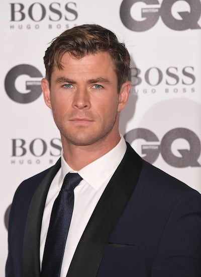 Australian actor Chris Hemsworth has been praised for his on-screen comedic chops. Getty Images