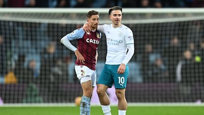 SUB: Jack Grealish (For Jesus 87’): N/R - The former Aston Villa talisman entered the game late on, with Pep Guardiola looking to see out the game for all three points. Getty Images