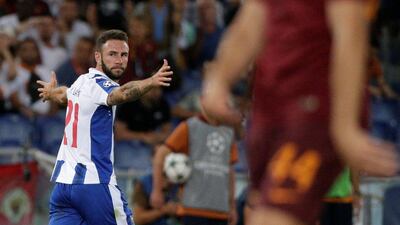 FC Porto’s Miguel Layun reacts after scoring. Max Rossi / Reuters
