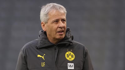 Borussia Dortmund manager Lucien Favre has been sacked. Getty