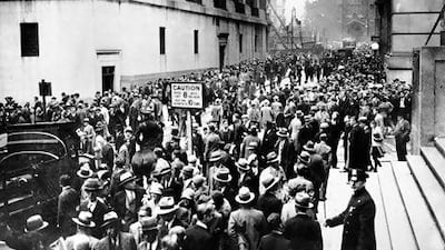 The Wall Street crash and the start of the Great Depression took place in a snake year of 1929. AP Photo