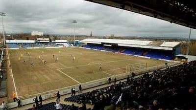 Stockport’s Edgeley Park ground is rarely full. While just a few miles away, 70,000 plus pack Manchester United’s Old Trafford weekly, their neighbours average just over 4,000.