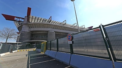 The Stadio Giuseppe Meazza in Milan. Getty