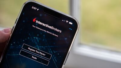 Interactive Brokers is expected to open a bank account in the region, which experts say will help local investors. Bloomberg