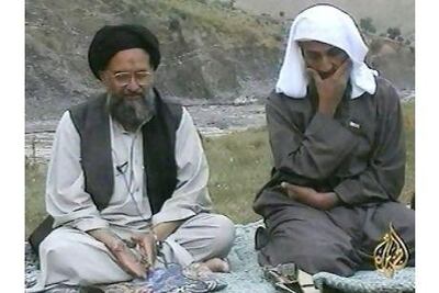 Ayman Al Zawahiri and Osama bin Laden were brought to justice with Mr Biden as President and vice president, respectively. Photo: Al Jazeera