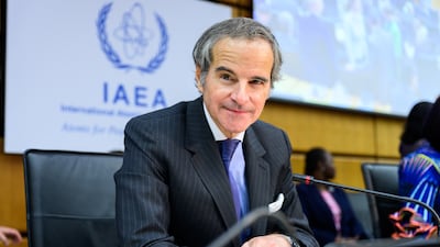 International Atomic Energy Agency director general Rafael Grossi. EPA