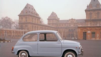 Not all footballers have spent millions on their car: Spain's Sergio Ramos has a Fiat 600, like this one. Fiat
