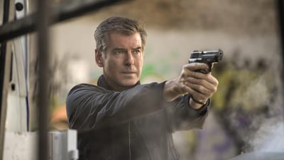 Pierce Brosnan in a scene from The November Man. Courtesy Relativity Media / AP Photo