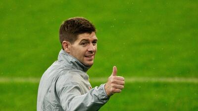 Steven Gerrard has started all 10 Premier League games for Liverpool this year, scoring twice and assisting on another. Gonzalo Arroyo Moreno / Getty Images