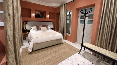 Terrazzo flooring has been used throughout the hotel. Courtesy Ammar Basheir