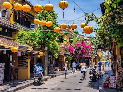 Visitors can paint their own lanterns, sip chocolate at Maison Marou’s pretty cafe in Le Loi or visit Jimmy Chen’s viral jewellery stand for custom silver pieces. Getty