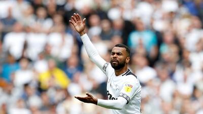 Ashley Cole last played for Derby County in the Championship under former Chelsea and England teammate Frank Lampard. Reuters