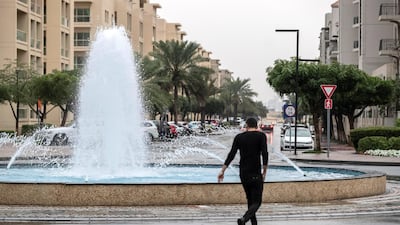 The Greens apartments: highest rent - Dh180 for 3 bedrooms in 2008. Lowest rent - Dh55,000 for 1 bedroom in 2011. Antonie Robertson / The National