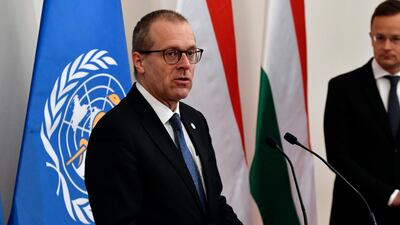 WHO's Europe chief Hans Kluge said 'close to 1,000 new Covid-19 deaths continue to occur across the region every week'. AP