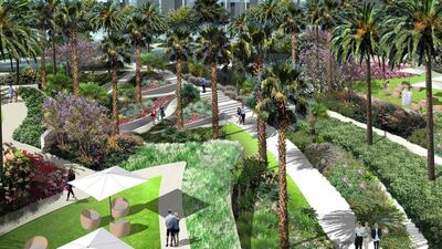 The residences include 252 high-end one and two bedroom serviced apartments and, for the height of luxury, 12 four bedroom ultra-lavish penthouses, including six covering an area of 12,000 sq ft – equivalent to the size of four tennis courts. Courtesy Nakheel